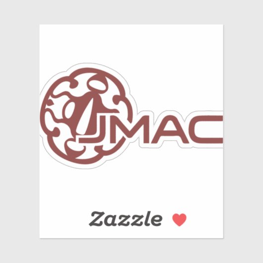 Sticker transparent JMAC (Feuille)