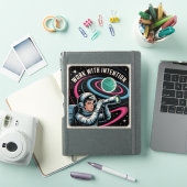 Sticker Travailler avec Intention (Couverture iPad)