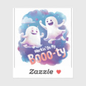 Sticker Travailler sur mon booo-ty (Feuille)