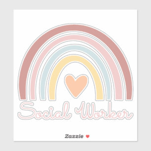 Sticker Travailleur social II