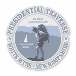 Sticker Traverse présidentielle (BG)