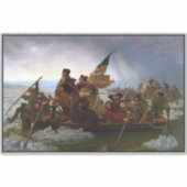 Sticker Traverser le Delaware 1776 : Général George Washin (Devant)