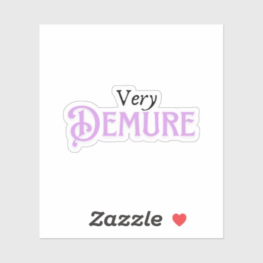 Sticker Très faible (Feuille)