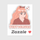 Sticker Très faible (Feuille)