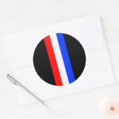 Sticker Tri-Bar Rouge Blanc Bleu (Enveloppe)