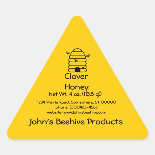 Sticker (TRI)- Honing Business (Voorkant)