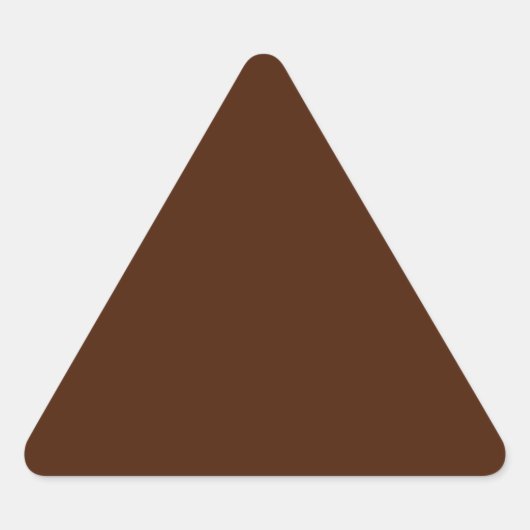 Sticker triangle Brown (Devant)