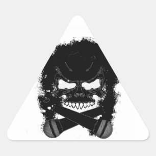 Sticker Triangle KaC Skull