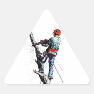 STICKER TRIANGULAIRE
