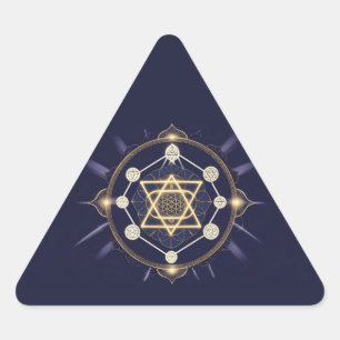 STICKER TRIANGULAIRE 