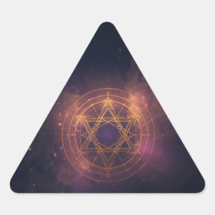 STICKER TRIANGULAIRE 