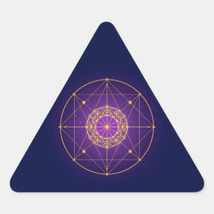 STICKER TRIANGULAIRE 