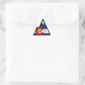 Sticker Triangulaire 14k de haut bagger (long pic) (Sac)