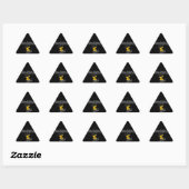 STICKER TRIANGULAIRE 4 (Feuille)