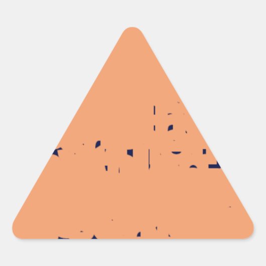 Sticker Triangulaire 5556 Art abstrait (Devant)