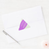 Sticker Triangulaire accomplissement spirituel pourpre (Enveloppe)
