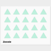 Sticker Triangulaire Aero Blue (Feuille)