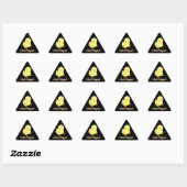 Sticker Triangulaire Aimant (Feuille)