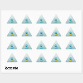 Sticker Triangulaire Alto Chick #3 (Feuille)