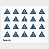 Sticker Triangulaire Ancre celtique 1 (Feuille)