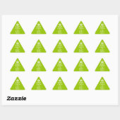 Sticker Triangulaire Android Green Keep Calm Have Your (Feuille)