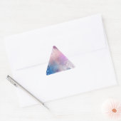 Sticker Triangulaire Aquarelle (Enveloppe)