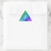 Sticker Triangulaire Aquarelles Rainbow (Sac)
