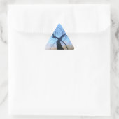 Sticker Triangulaire Arbre éffrayant (Sac)