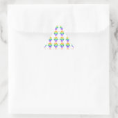 Sticker Triangulaire Arc-en-ciel (Sac)