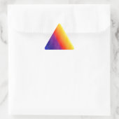 Sticker Triangulaire Arc-en-ciel (Sac)