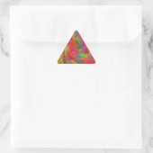 Sticker Triangulaire Arc-en-ciel tissé (Sac)