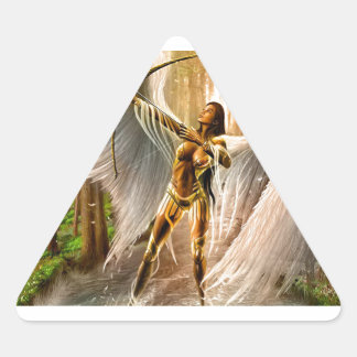 Sticker Triangulaire Archer ailé
