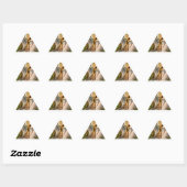 Sticker Triangulaire Archer ailé (Feuille)