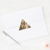 Sticker Triangulaire Archer ailé (Enveloppe)