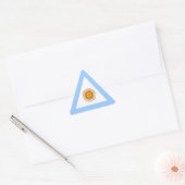 STICKER TRIANGULAIRE ARGENTINE (Enveloppe)