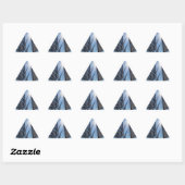 Sticker Triangulaire Arrière-planSticker Triangle (Feuille)
