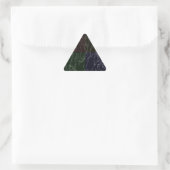 Sticker Triangulaire Art Abstrait (Sac)