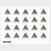 Sticker Triangulaire Avion Alaska (Feuille)