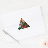 Sticker Triangulaire Baies rouges (Enveloppe)