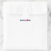 Sticker Triangulaire Barcelona love (Sac)