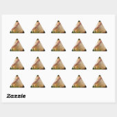 Sticker Triangulaire Baseball (Feuille)
