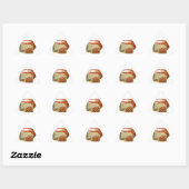 Sticker Triangulaire Basket (Feuille)