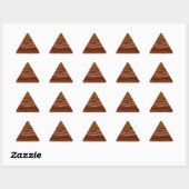 Sticker Triangulaire Batik des Caraïbes - Petit (Feuille)