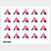 Sticker Triangulaire Bâton "FireStarter " de match (Feuille)