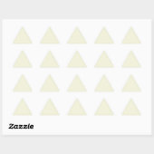 Sticker Triangulaire Beige (Feuille)