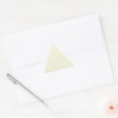 Sticker Triangulaire Beige (Enveloppe)