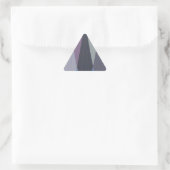 Sticker Triangulaire Belle impression Extraordinaire Chevron Design Art (Sac)