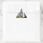 Sticker Triangulaire Big Ben Londres Angleterre (Sac)