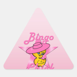 Sticker Triangulaire Bingo Chick #8