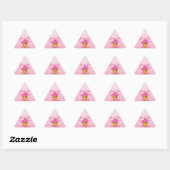 Sticker Triangulaire Bocce Ball Chick #8 (Feuille)
